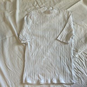 Cotton On Ribbed mock neck shirt